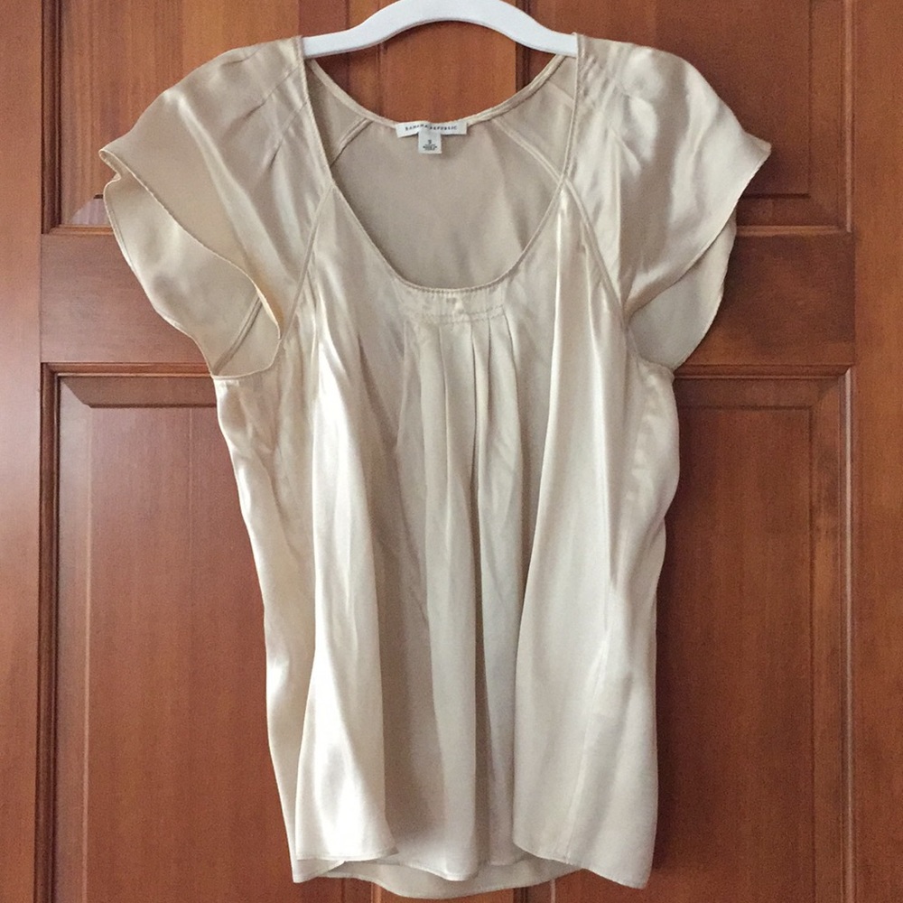 Banana Republic short sleeve blouse